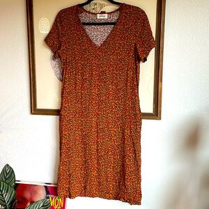 Otto’d Ame x Anthropologie Ditsy Floral Midi Dress